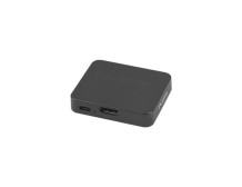 Lanberg Splitter video HDMI to 2X HDMI 4K, USB-C Port, Black | SPV-HDMI-1002