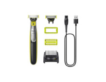 Philips | Shaver | QP2834/23 OneBlade 360 | Cordless | Wet & Dry | Lime green/Charcoal grey