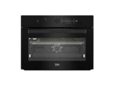 BEKO Oven | BBCM17400B | 48 L | Electric | Hydrolytic | Touch control | Steam function | Height 45.5 cm | Width 59.4 cm | Black