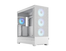 Fractal Design | Pop XL Air RGB | Side window | White TG Clear Tint | E-ATX up to 280 mm, ATX , mATX, Mini ITX | Power supply in