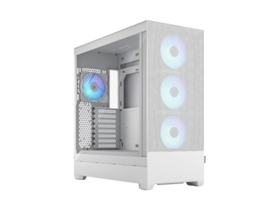 Fractal Design | Pop XL Air RGB | Side window | White TG Clear Tint | E-ATX up to 280 mm, ATX , mATX, Mini ITX | Power supply in