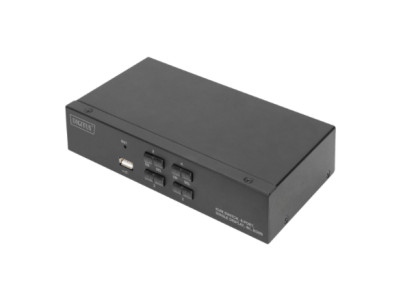 Digitus KVM Switch, 4 Port, Single Display, 4K, HDMI | DS-12880