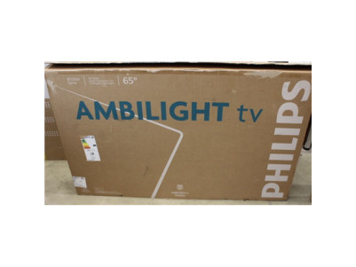Philips 65PUS8510/12 | 65 | Smart TV | TITAN OS | UHD | Black | REFURBISHED, SCRATCHES LEGS AND REMOVE CONTOL