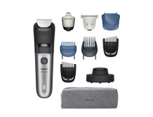 Philips | Beard Trimmer | BT7670/15 7000 Series | Cordless | Wet & Dry | Number of length steps 40 | Silver/Black