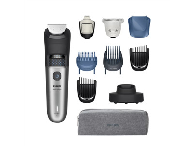 Philips | Beard Trimmer | BT7670/15 7000 Series | Cordless | Wet & Dry | Number of length steps 40 | Silver/Black