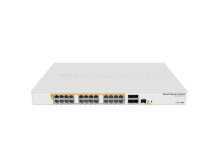 CRS328-24P-4S+RM Gigabit Ethernet POE/POE+ router/switch | 12 month(s) | PoE/Poe+ ports quantity 24