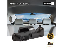 Mio MiVue E80D HDR Dual Rear Camera