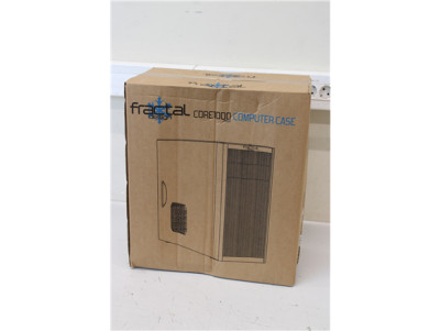 SALE OUT. Fractal Design | Core 1000 USB 3.0 | Black | Micro ATX | DAMAGED PACKAGING, BENT ON THE SIDE | Power supply included N