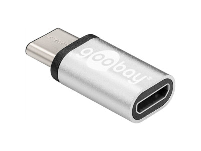 Goobay | USB-C to USB 2.0 Micro-B adapter | 56636 | USB Type-C | USB 2.0 Micro female (Type B)
