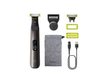 Philips | Hair Trimmer for Face and Body | QP6552/15 OneBlade Pro 360 | Cordless | Wet & Dry | Number of length steps 20 | Chrom