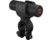 Goobay Bike Powerbank 5.0 with Reinforced Holder for Bicycle Handlebars | 60656 | 5000 mAh | Black