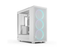 Fractal Design Case | Epoch XL | White TG RGB Clear Tint | ATX | Power supply included No