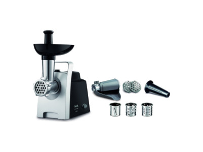 TEFAL | Meat Grinder | NE109838 | Stainless Steel/Black | 1400 W | Number of speeds 1 | Throughput (kg/min) 1.7