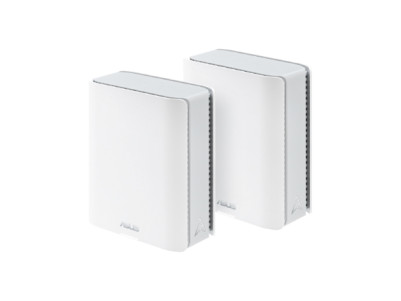 Tri-band WiFi 7 Smart AiMesh Router | ZenWiFi BT10 (2pk) | 802.11be | 18000 Mbit/s | Ethernet LAN (RJ-45) ports 3 | Mesh Support