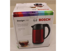 SALE OUT. | Bosch | Kettle | DesignLine TWK3P424 | Electric | 2400 W | 1.7 L | Stainless steel | 360 rotational base | Red | DAM
