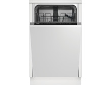 BEKO DIS35026 | Built-in | Width 45 cm | Number of place settings 10 | Number of programs 5 | Energy efficiency class E | Displa