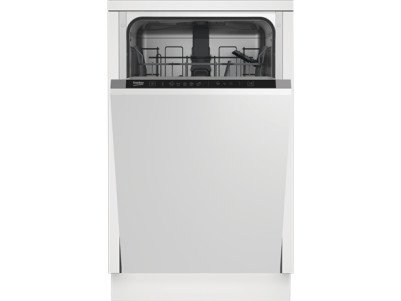 BEKO DIS35026 | Built-in | Width 45 cm | Number of place settings 10 | Number of programs 5 | Energy efficiency class E | Displa