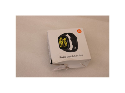 SALE OUT. Redmi Watch 5 Active | Smart watch | LCD | 2.0 | Waterproof | DAMAGED PACKAGING | Midnight Black