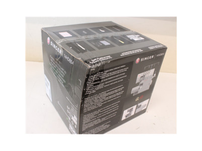 SALE OUT. Singer Sewing Machine | 14HD-854 Heavy Duty Serger | Number of stitches 8 | Grey | DAMAGED PACKAGING