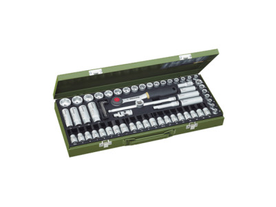 Proxxon | Socket and Ratchet Set, 3/8" | 65 pc(s)