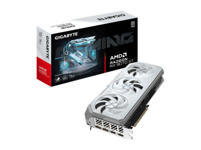 Gigabyte Radeon RX 9070 XT GAMING OC ICE 16G | AMD | 16 GB | Radeon RX 9070 XT | GDDR6 | HDMI ports quantity 2 | PCI-E 5.0