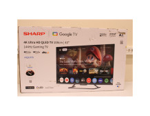 SALE OUT. Sharp 43HR7265E | 43 | Smart TV | Google TV | Black | DAMAGED PACKAGING