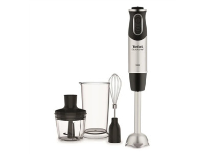 TEFAL | Blender | Quickchef 3-in-1 HB656838 | Hand Blender | 1000 W | Number of speeds 20 | Turbo mode | Chopper | Black