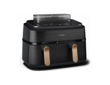 Philips Dual Steam Air Fryer | NA552/00 5000 Series | Power 2750 W | Capacity 9 L | RapidAir Plus | Black