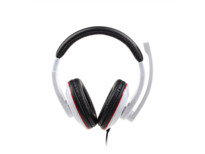 Gembird | MHS-001-GW | Stereo headset | Built-in microphone | 3.5 mm | Glossy white
