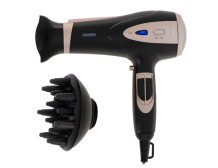 Mesko Hair Dryer | MS 2287 | 2200 W | Number of temperature settings 3 | Diffuser nozzle | Black/Champagne