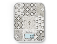 TEFAL Electronic Kitchen Scale | Optiss BC50D6V0 | Graduation 0.5/1 g | Display type LCD | Mozaic Decor