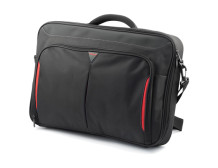 Targus | CN418EU | Clamshell Laptop Bag | Briefcase | Black/Red | 17-18 " | Shoulder strap