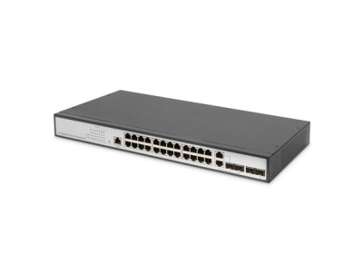 Digitus 24-Port Gigabit Switch | DN-80221-3 | Managed L2 | Desktop/Wall-mountable