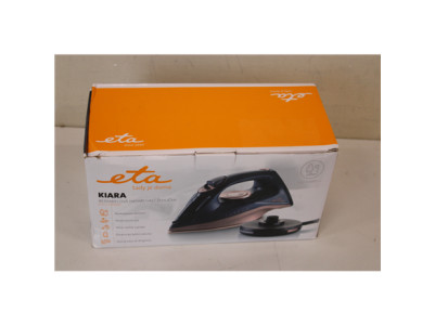 SALE OUT. ETA ETA127690000 Kiara Iron, Ceramic, 2200 W, Water tank 220 ml, Black | ETA | Iron | Kiara ETA127690000 | Cordless St