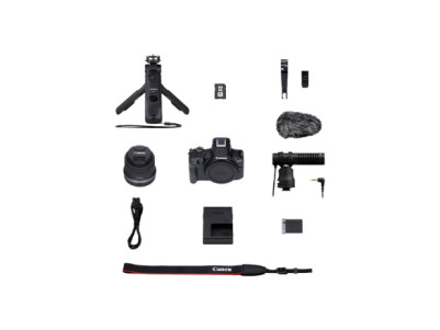 Canon | EOS R50 + RF-S 18-45mm CREATOR KIT (SIP) | Megapixel 24.2 MP | Image stabilizer | ISO sensitivity (max) 32000 | Display 