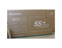 SALE OUT. Hisense 65E7Q 65" (164 cm) UHD QLED Smart TV | SALE OUT. Hisense UHD QLED Smart TV | 65E7Q | 65" | Smart TV | VIDAA OS