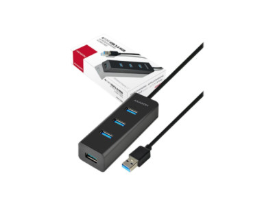 AXAGON HUE-S2BL USB3.0 CHARGING hub