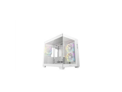 Deepcool Case | CG330 3F WH | White | Micro ATX | Power supply included No