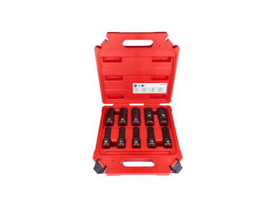 Milwaukee | 1/2" Impact socket set deep, 10 pcs | 4932480457