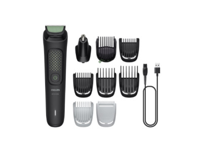 Philips All-in-One Hair Trimmer | MG3945/15 3000 Series | Cordless | Number of length steps 12 | Black