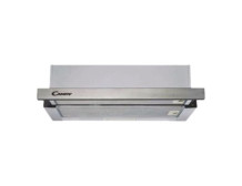 Candy CBT625/2X/1 Hood, B, Telescopic, Built-in, Width 60 cm, Extraction power 332 m /h, Mechanical control, Silver