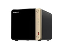 QNAP | 4-Bay desktop NAS | TS-464-8G | Intel Celeron | N5095 4-core | Processor frequency 2.9 GHz | 8 GB