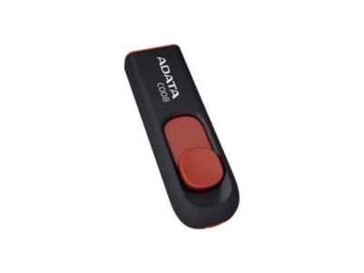 ADATA | C008 | 64 GB | USB 2.0 | Black/Red
