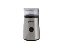 Gorenje | Coffee grinder | SMK150E | 150 W | Coffee beans capacity 60 g | Lid safety switch | Stainless steel