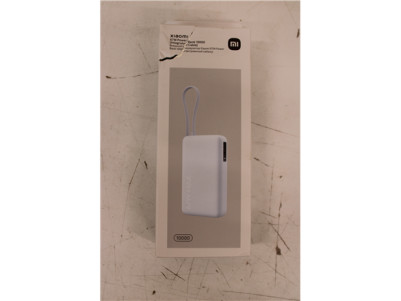 SALE OUT. Xiaomi 67W Power Bank 10000 (Integrated Cable) | 10000 mAh | Ice Blue | DAMAGED PACKAGING