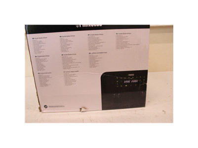 SALE OUT. Princess Double Basket Airfryer | 182068 | Power 2400 W | Capacity 8 L | Black | DAMAGED PACKAGING, SCRATCHES ON CORPU