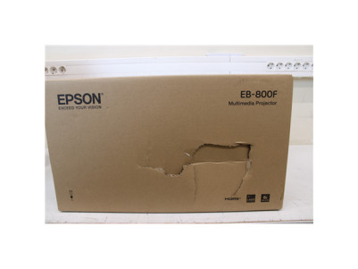 SALE OUT. Epson EB-800F 3LCD Projector /16:9/5000Lm/2500000:1, White DAMAGED PACKAGING | Epson | EB-800F | Full HD (1920x1080) |