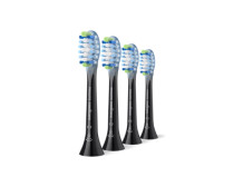 Philips HX9044/88 Sonicare Premium Plaque Defence Replacement brush heads, 4 pcs, Black | Philips