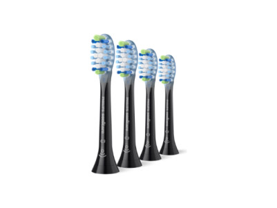 Philips HX9044/88 Sonicare Premium Plaque Defence Replacement brush heads, 4 pcs, Black | Philips