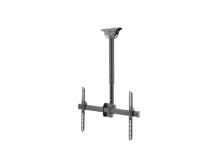 DIGITUS Universal TV Ceiling Mount with Telescopic Height-Adjustment